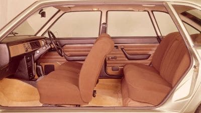 1966 Renault 16 Interior and Seating Design