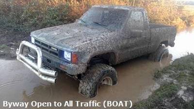 Driving on Byways Open to All Traffic (BOAT) in England and Wales