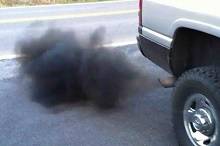 Black Smoke from Diesel Engine when Accelerating