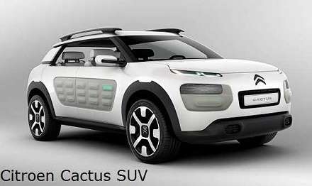 Citroen C4 Cactus SUV Concept Car 2015