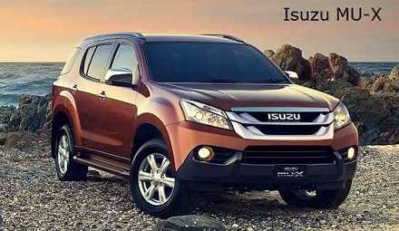 Isuzu MU-X SUV 2016