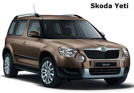 Skoda Yeti Outdoor Sports Utility Vehicle