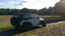 Jeep Wrangler Sports 4x4 Offroad Rear View