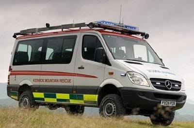 Mercedes 4x4 Mountain Rescue Commercial Vehicle